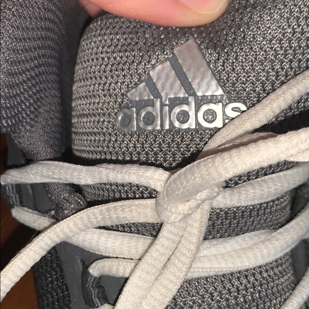 grey adidas sneakers - Picture 2 of 4
